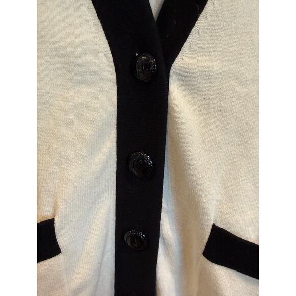 Karl Lagerfeld Paris Knit Cardigan Sweater - Picture 6 of 8